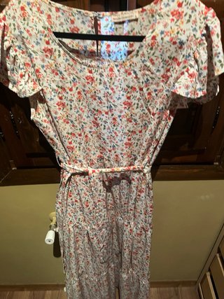 Vestido estampado flores Natura Colección Talla XL