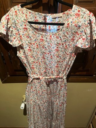 Vestido estampado flores Natura Colección Talla XL
