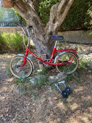 Bicicleta Orbea 16' Infantil Vintage Roja
