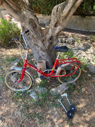 Bicicleta Orbea 16' Infantil Vintage Roja
