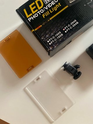 Luz LED Foto/Video 160/204 Pcs