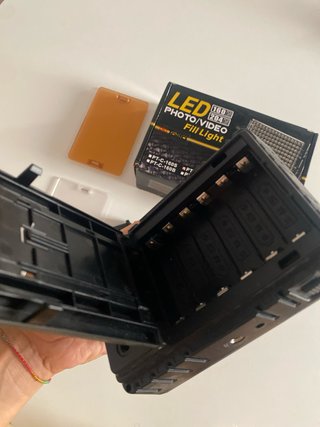 Luz LED Foto/Video 160/204 Pcs