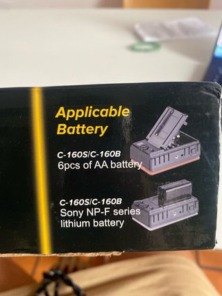 Luz LED Foto/Video 160/204 Pcs