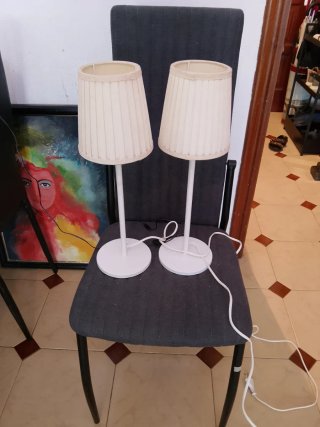 2 Lámparas de mesa
