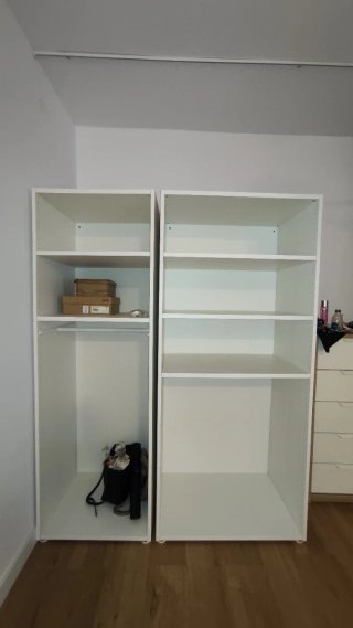 Vestidor - Armario Ikea PLATSA Blanco