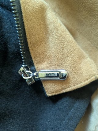 Chaquetón Ante Emporio Armani Marrón