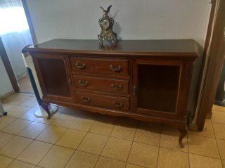 Muebles de madera de cerezo antiguos