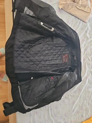 Chaqueta de cuero para moto