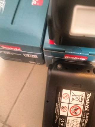 2 Baterias 18V 6Ah para Makita LXT Tipo BL1860B