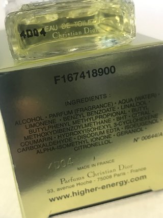 Dior Higher Energy Eau de Toilette 10 ml miniatura