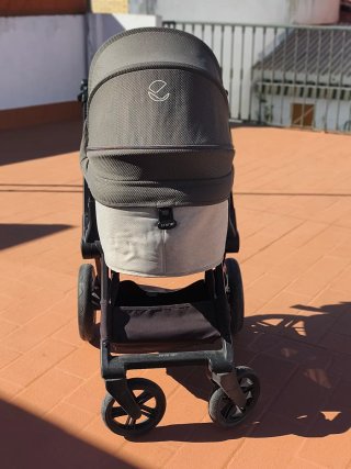 Carrito Jané marrón y beige