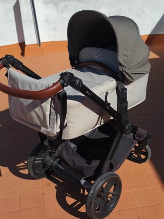 Carrito Jané marrón y beige