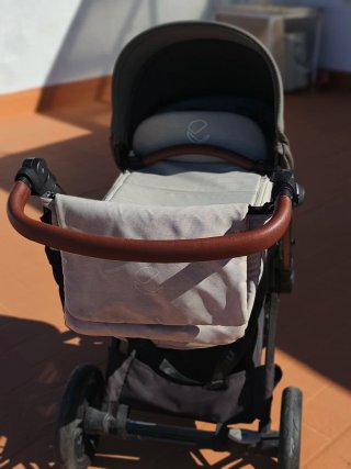Carrito Jané marrón y beige