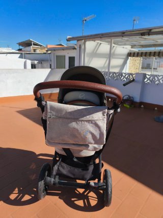 Carrito Jané marrón y beige