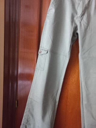 Pantalón cargo verde talla 38