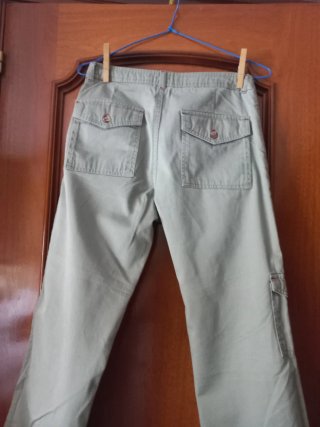 Pantalón cargo verde talla 38
