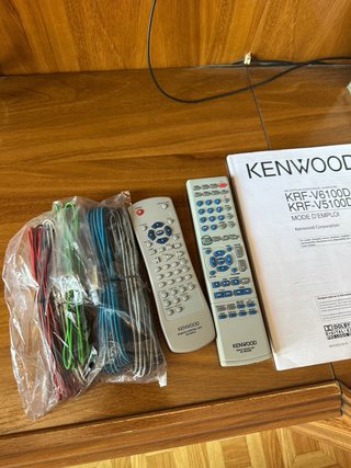 Equipo de música Kenwood con DVD