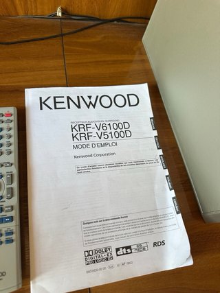 Equipo de música Kenwood con DVD