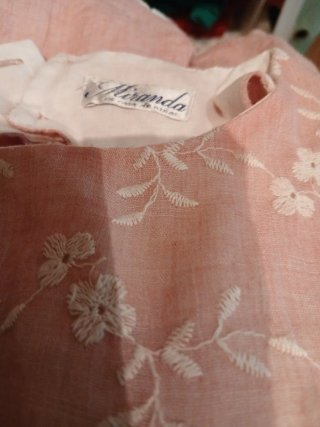 Ropa infantil con bordado