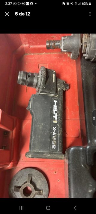 Clavadora Hilti DX A40 con cargador automático