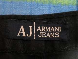Pantalones Armani Jeans Negros