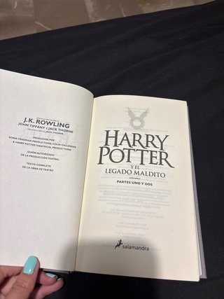 Harry potter el legado maldito