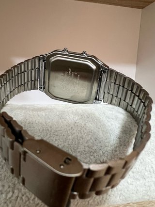 Casio Quartz Analógico Digital Azul