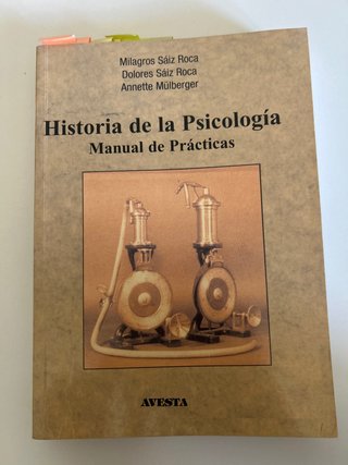 Historia de la psicología. Manual de Prácticas