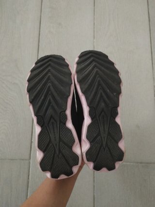Scarpe bambina Skechers nere rosa waterproof 33