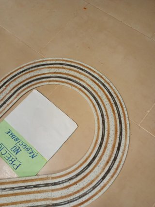 Circuito Scalextric Pista Nieve hielo