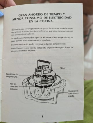 Olla de aire caliente GM AX-707M