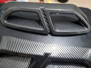 Embellecedores Salidas Escape VW Carbono