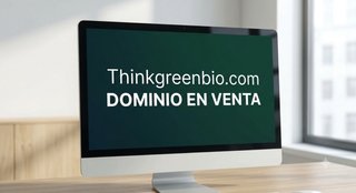 Dominio Web Thinkgreenbio.com en Venta