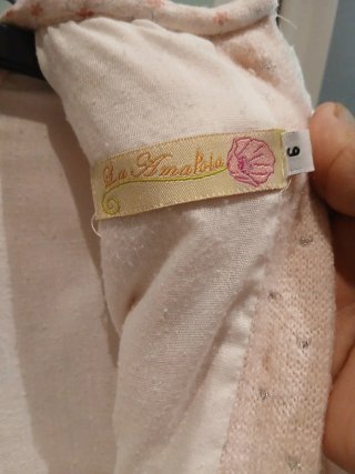 Vestido rosa infantil bordado ,ropa de marca 35 eu