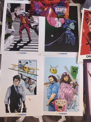 Lote Cine Cinesa mini póster