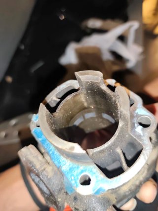 Cilindro pistón y culata Aerox 49cc Original