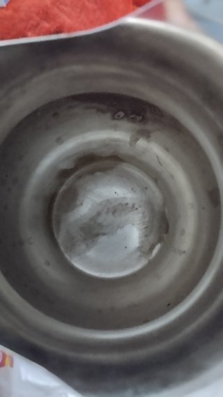 Jarra y platillo de alpaca bañada en plata