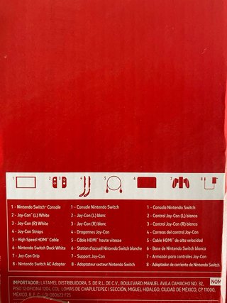 Nintendo Switch OLED Blanca