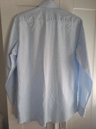 Camisa azul Massimo Dutti hombre