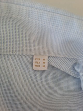 Camisa azul Massimo Dutti hombre