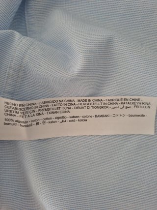 Camisa azul Massimo Dutti hombre