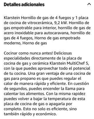 Placa Cocina Combi Gas y Vitrocerámica. A estrenar