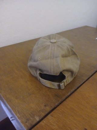Boné Camel Bege com Estampa de Camelo