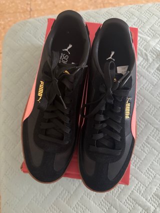 Zapatillas Puma Talla 42.5 Negras y Rosas