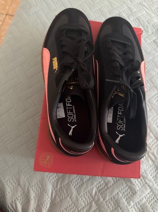 Zapatillas Puma Talla 42.5 Negras y Rosas