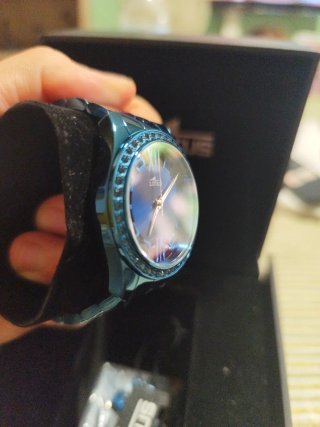 Reloj Lotus Mujer Azul y Dorado