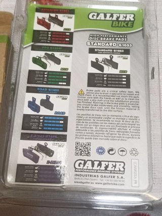 Pastillas Freno Galfer G1053 FD427G1053