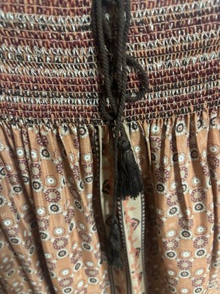 Falda Massimo Dutti S Seda Estampada