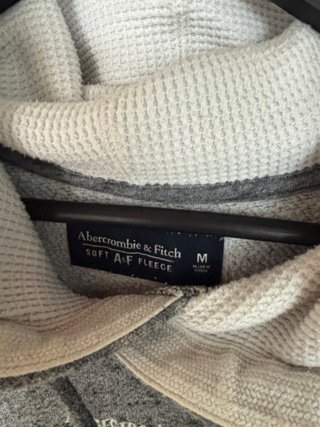 Sudadera Abercrombie & Fitch Gris