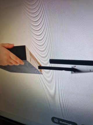 4 Estanterías Flotantes Ikea Lack Negras